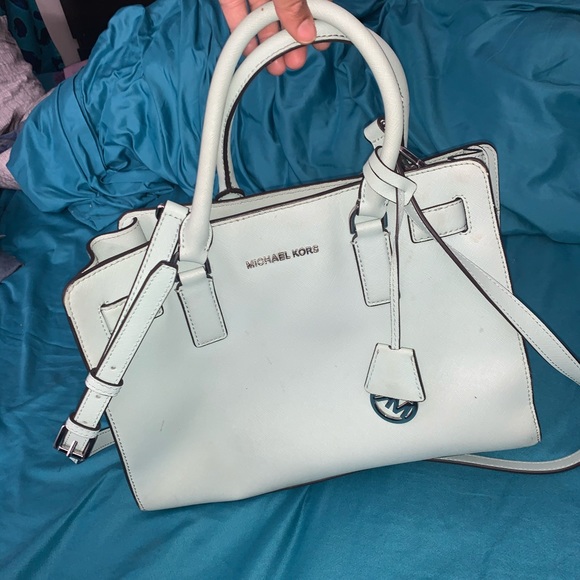 Michael Kors Handbags - Michael Kors Bag East West Dillon Leather Satchel